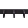 RAD-1G - 1U-44mm Ganchos Metalicos Ordenador Negro Profundidad-79mm - Imagen 2