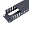 RAD-2M - 2U-88mm Metalico Ordenador Ducto Negro Profundidad-48mm - Imagen 2