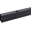 RAD-2M - 2U-88mm Metalico Ordenador Ducto Negro Profundidad-48mm - Imagen 4
