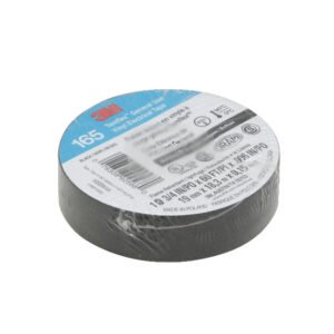 TEMFLEX-18N - 3M 18mt 165 Negra Huincha Cinta Aisladora PVC 19mm 0,15mm 600V 0-90ºC