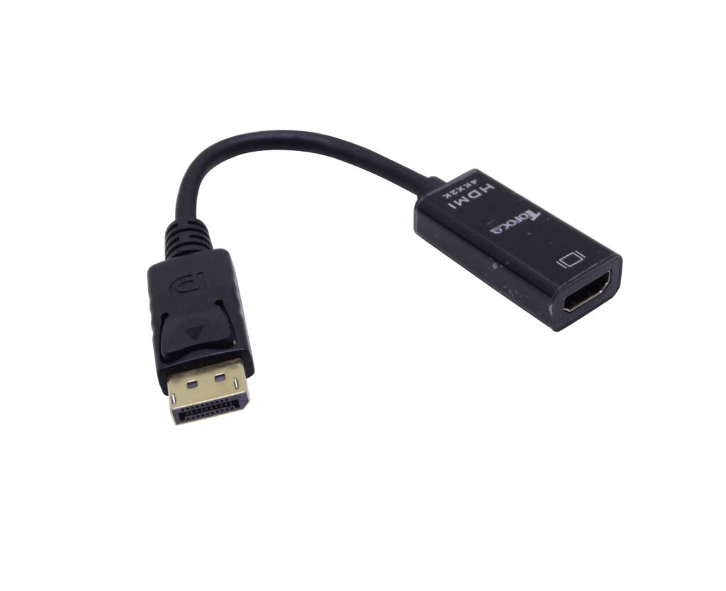 UL-DPHDMI-4K - 4K HDMI-H a DisplayPort-M Negro Cable-8cm Adaptador Video