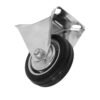 RUEDA-3 - Rueda 3-pulgadas Fija Negra Soporta-30Kg 66x80x95mm - Imagen 2