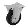 RUEDA-4 - Rueda 4-pulgadas Fija Negra Soporta-80Kg 85x100x130mm - Imagen 3