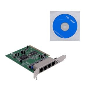 RB44L - PCI-Legacy 10/100 4-100-LAN para Servidor RTL8100CL RTL8305SC