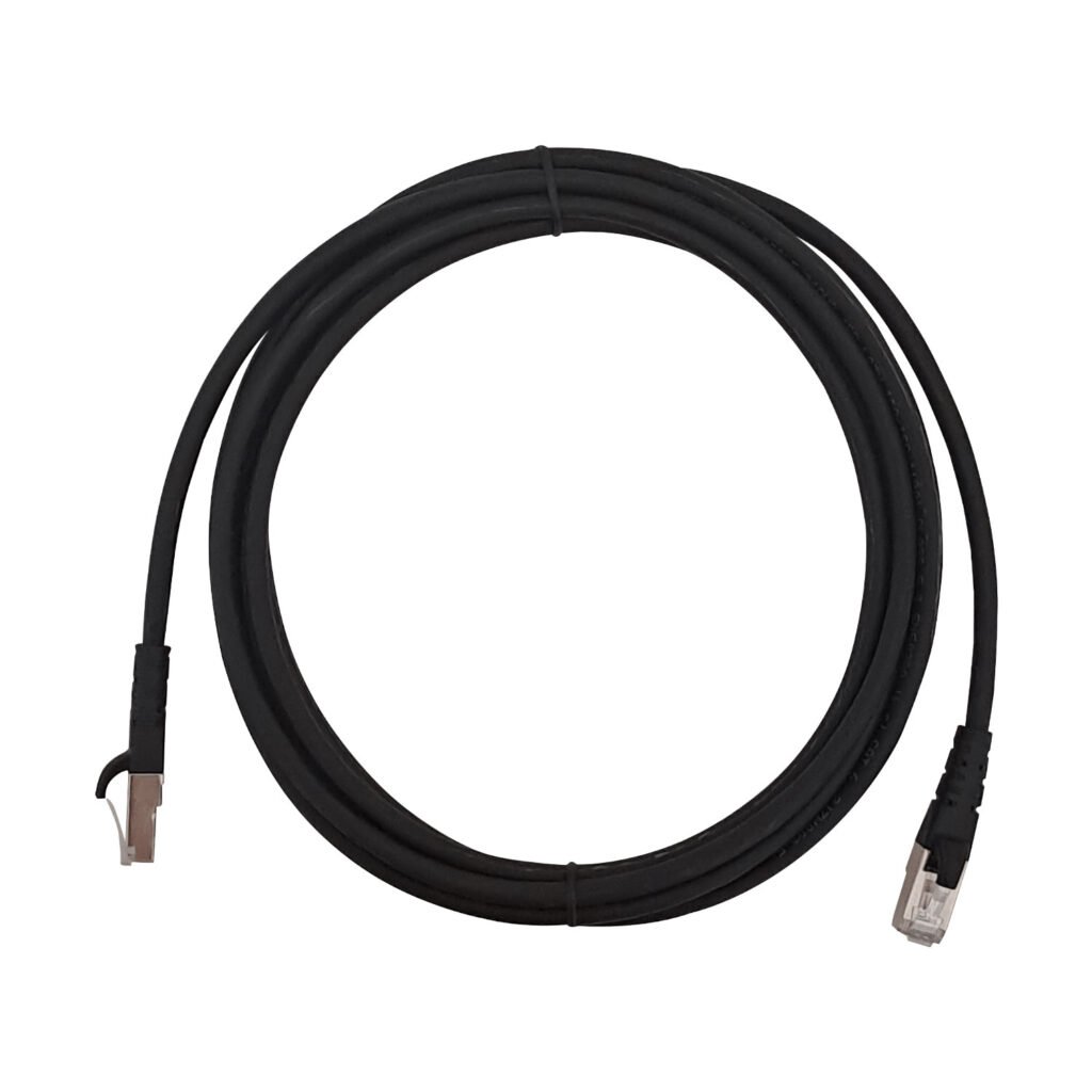 CP6SN-30L - LINKMADE S/FTP CAT6 3mt NEGRO LSZH CABLE PATCH INYECTADO MULTIFILAR
