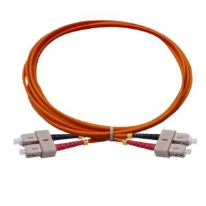 JFMCC1 - 1mt SC-SC OM1 MultiModo MM Duplex Jumper Fibra 62.5/125um 3mm LSZH