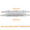 CFSP1 - 1-Fibra-G652D Blanca 500m DropCable Exter. FTTH SM LSZH 3x2mm - Imagen 2