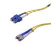 JFSCF2 - 2mt SC-FC MonoModo SM Duplex Jumper Cable Fibra 9/125um 3.0mm - Imagen 3