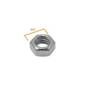 TUE-M12 - M12 Tuerca Hexagonal-3/4p 19mm 1-und compatible con Sinfin M12-285