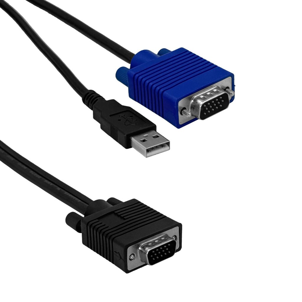 MINITAR 1,8mt CABLE KVM solo para ERU-8 USB VGA 1.8mt 2m ECAB2043-1.8M