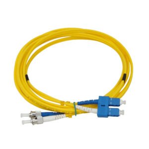 JFSTC3 - 3mt ST/UPC-SC/UPC MonoModo SM Duplex Jumper Cable Fibra 9/125um 3mm