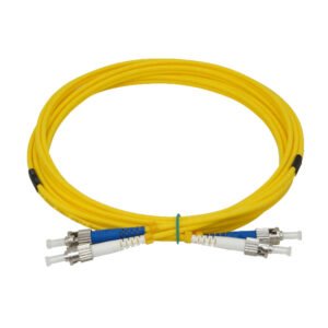 JFSTT3 - 3mt ST-ST MonoModo SM Duplex Jumper Cable Fibra 9/125um 3mm