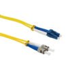 JFSLT3 - 3mt LC-ST/UPC MonoModo SM Duplex Jumper Cable Fibra 9/125um 3mm LSZH - Imagen 3