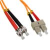 JFMTC3 - 3mt ST-SC OM1 MultiModo MM Duplex Jumper Fibra 62.5/125um LSZH - Imagen 3