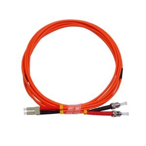 JFMLT3 - 3mt LC-ST OM1 MultiModo MM Duplex Jumper Fibra 3.0mm 62.5/125um LSZH