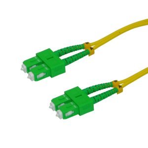 JFSAA5 - 5mt SC/APC-SC/APC MonoModo SM Duplex Jumper Cable Fibra 9/125um LSZH