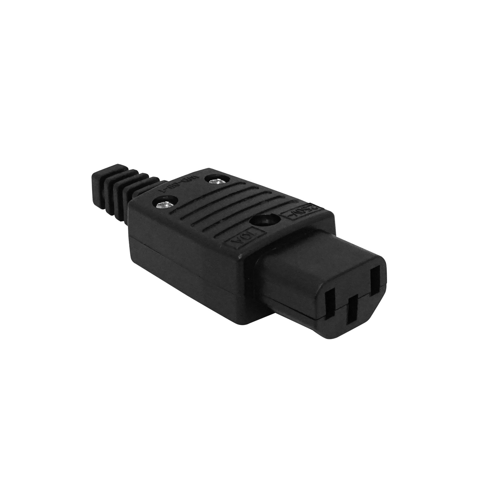 CHV - Enchufe Hembra C13 Volante Computacion 10A Negro