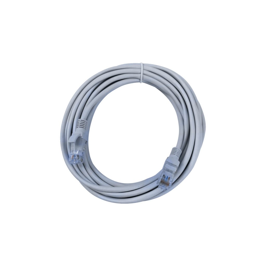 5mt PatchCord 1-unid CCA sim-CAT5E UTP Gris RJ45 Inyectado