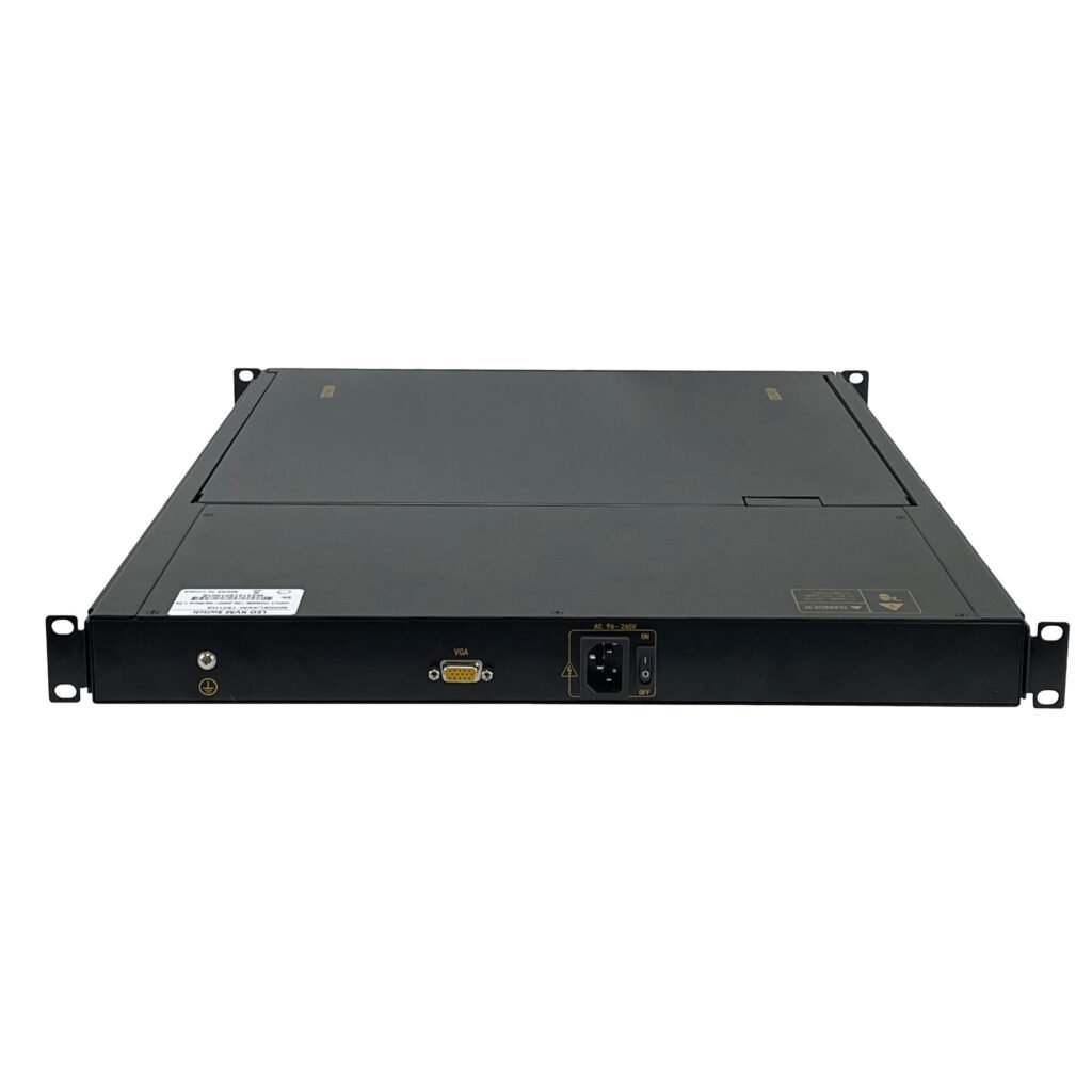 CONSOLA-1U - Consola Monitor 1-VGA Teclado Trackpad 1-USB Rack 1U requiere-KVM