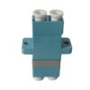 FA3LD - LC-LC Aqua OM3 DX-Duplex Copla p/Fibra Adaptador p/Cabecera-CL/Caja - Imagen 2
