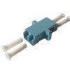 FA3LD - LC-LC Aqua OM3 DX-Duplex Copla p/Fibra Adaptador p/Cabecera-CL/Caja - Imagen 3
