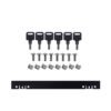 RK04-6L - LINKMADE 60cm-Fondo 4U Rack Pared Mural Negro Puerta-Vidrio - Imagen 3