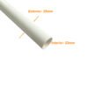 PVC25W-3 - LINKCHIP 3mt 25mm x 1,4mm Tubo Conduit Blanco PVC no-Certificado - Imagen 2