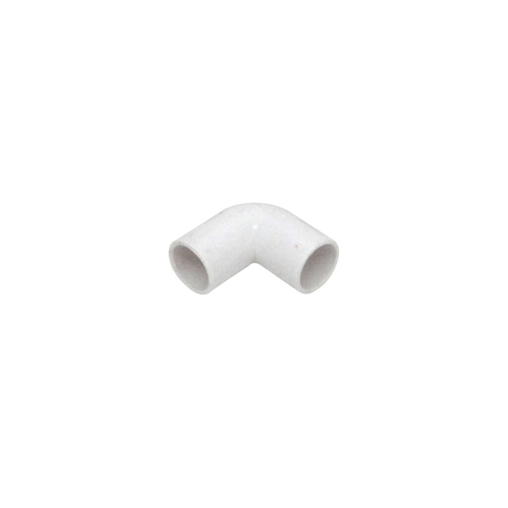 PVC16-CK - LINKCHIP 16mm Codo Chico para Tubo PVC Blanco
