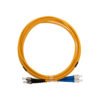 JFSTF3 - 3mt ST-FC MonoModo SM Duplex Jumper Cable Fibra 3.0mm 9/125um LSZH - Imagen 2
