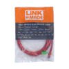 CP6R-40L - LINKMADE 4mt Cat6 U/UTP Rojo LSZH Cable Patch Inyectado Multifilar - Imagen 3