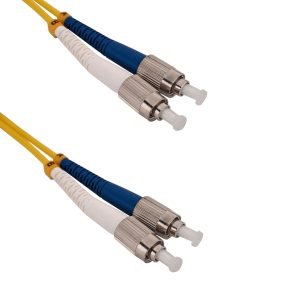 JFSFF5 - 5mt FC/UPC-FC/UPC MonoModo SM Duplex Jumper Cable Fibra 9/125um 3mm