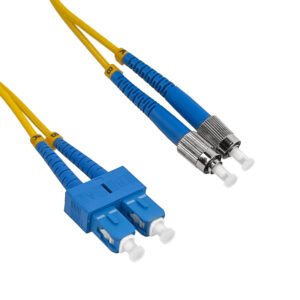JFSCF5 - 5mt SC-FC MonoModo SM Duplex Jumper Cable Fibra