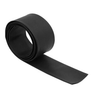 TN25 - 25mm 1mt LMR600 Negro Termo Contractil Termoretractil 100cm
