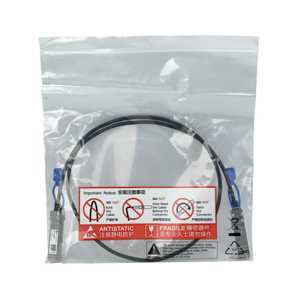 XS+DA000 - MIKROTIK 1mt SFP28-25G SFP+10G Cable Directo Backbone DAC