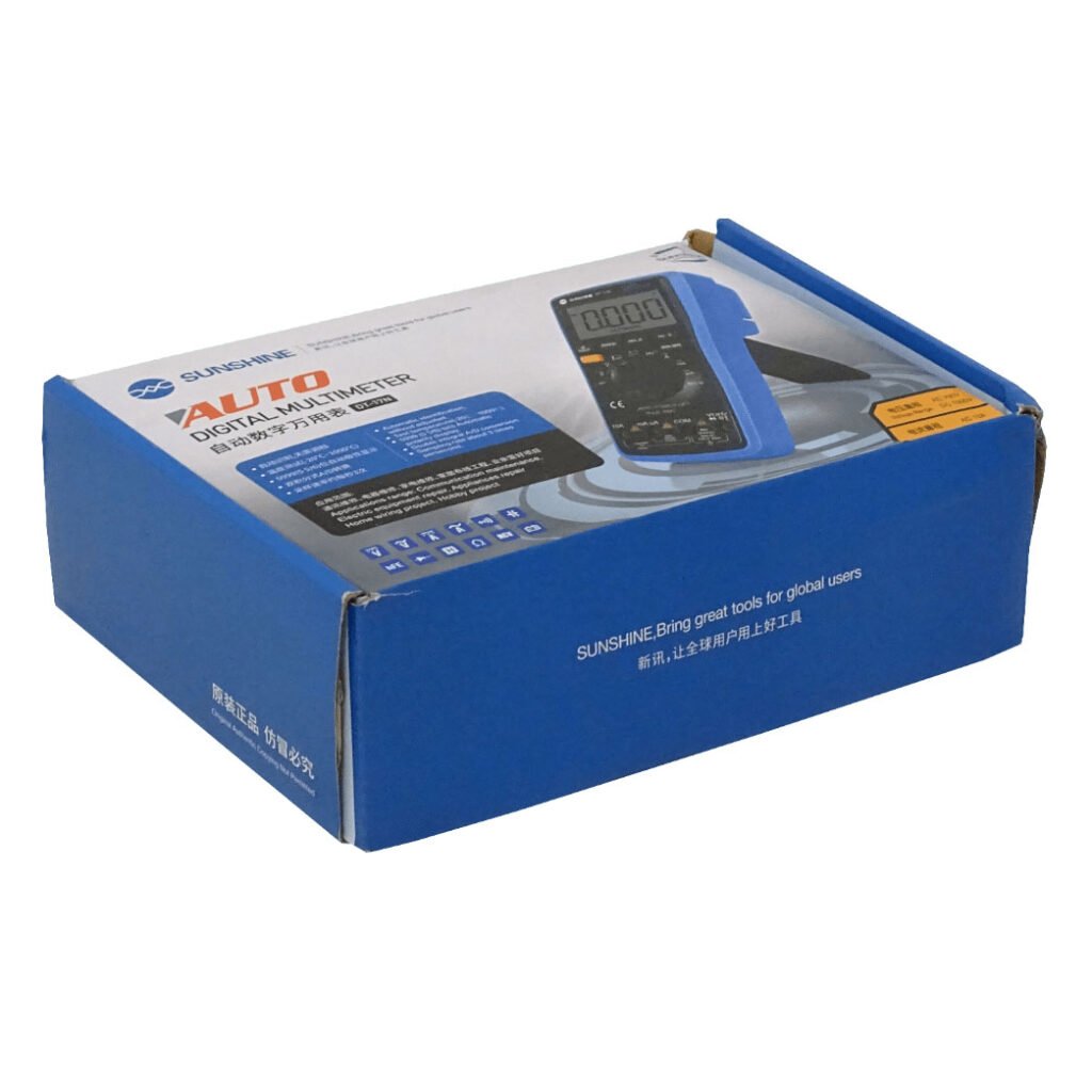 DT-17N - SUNSHINE Auto-Rango Multitester Digital req-9V 1000VDC 750VAC 10A Hz