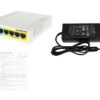RB260GSP - MIKROTIK 5-1000-(4-PoE/9-28VDC) 1-SFP SwOS VLAN Switch Admin no-Rack - Imagen 5