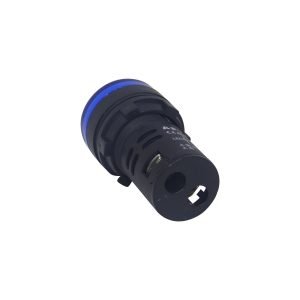 PILOTO-LED-A - Azul Luz Piloto LED 220VAC 20mm-diametro 28mm-cabeza 51mm-altura