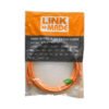CP6B-30L - LINKMADE 3MT CAT6 NARANJO LSZH CABLE PATCH INYECTADO MULTIFILAR - Imagen 3