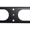 RAP-1A - LINKMADE 1U C/APERTURAS TAPA CUBRE ESPACIO RACK FIERRO NEGRO - Imagen 2