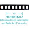 PP108L - LINKMADE METAL 10-PULGADAS 8-KEYSTONE PATCHPANEL 1U VACIO P/RACK-10P - Imagen 2
