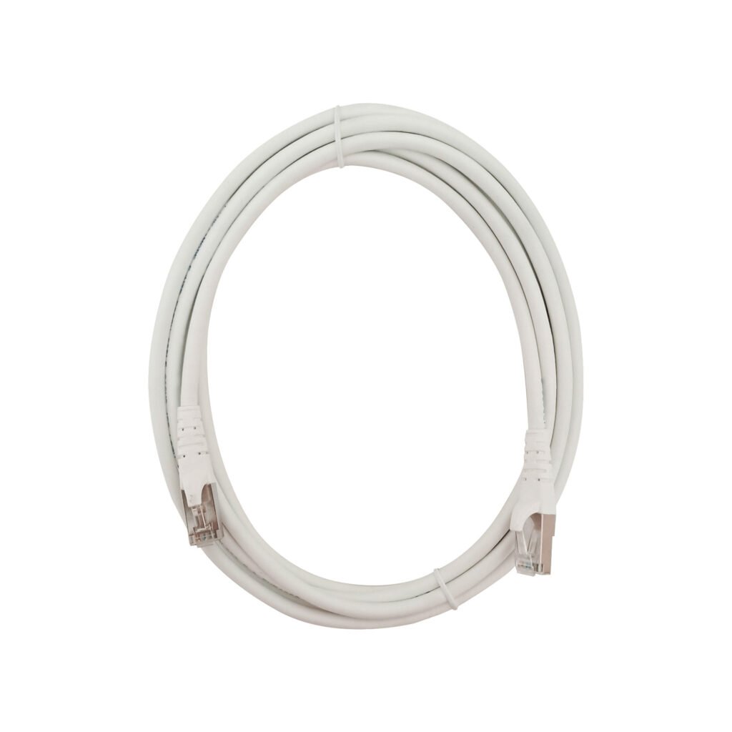 CP6FW-30L - LINKMADE 3MT F/UTP CAT6 BLANCO LSZH CABLE PATCH MULTIFILAR INYECTADO
