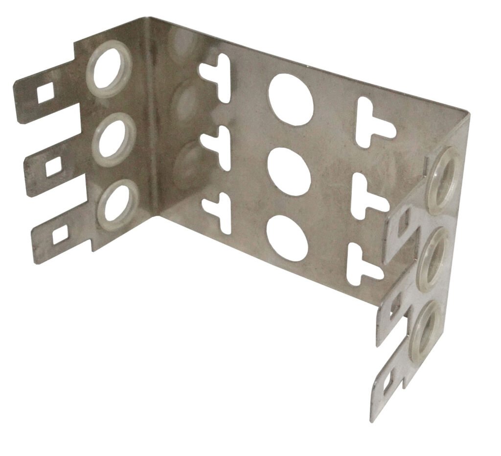 FRAME325P - 30-Pares 22mm 3-KRONE Soporte Metalico Base 3-Regletas
