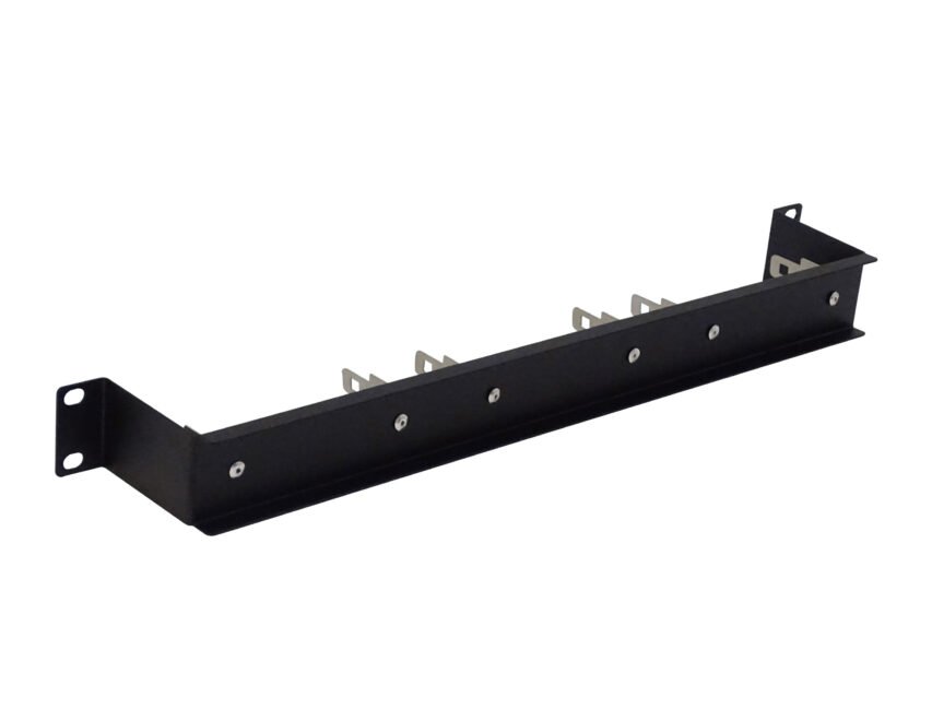 FRAME1U - 30-Pares Rack-1U 22mm 3-KRONE Soporte Metalico c/Ordenador
