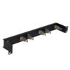 FRAME1U - 30-Pares Rack-1U 22mm 3-KRONE Soporte Metalico c/Ordenador - Imagen 4