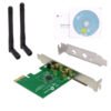 TP-LINK N300mbps 2,4GHz PCIe-x1 2-RPSMA-2dBi WiFi Adaptador inalambric - Imagen 4