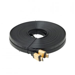 HDMI-20MM - 20mt HDMI-M HDMI-M Cable Plano Negro v1.4 3D 2000cm