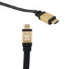 HDMI-20MM - 20mt HDMI-M HDMI-M Cable Plano Negro v1.4 3D 2000cm - Imagen 3