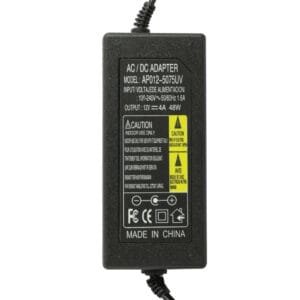 F12-4C - Plug-5,5x2,5mm 12V 4A 48W Switching Plastica interior Fuente de Poder