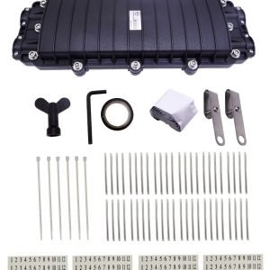 MUFA-48H - Mufa Horizontal 2-in 2-out 48-Fusiones 440x210x95mm para Fibra Optica
