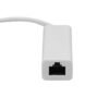 GENLANHUB - Blanco 1-USB2.0 1-LAN-RJ45-Ethernet 10/100mbps HUB/3-USB2.0 Win-Mac - Imagen 3